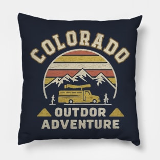 Colorado Vintage Outoor Design Pillow