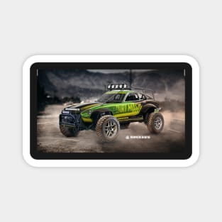 Nissan Fairlady z offroader-- Digital concept design Art print by ASAKDESIGNS. Magnet