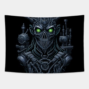 Cyborg Heads Tapestry