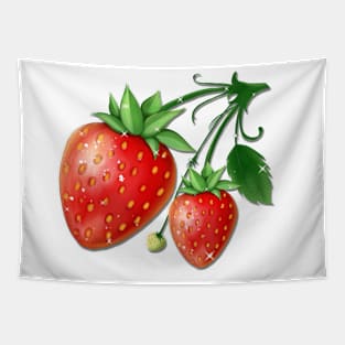 Love Strawberry Tapestry