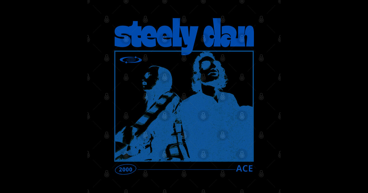 Steely Dan Retro Yacht Rock Fan Design Steely Dan Sticker TeePublic