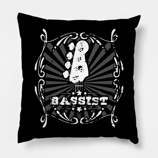 Bassist Pillow by Laughin' Bones