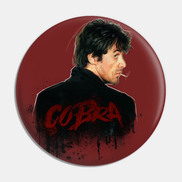 Cobra Pin by D-Wrex T-Shirts 