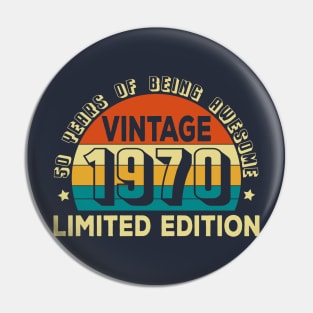 Vintage 1970 limited edition Pin