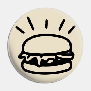 HAMBURGER Pin