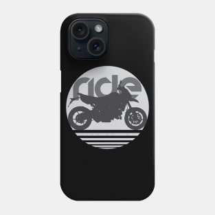 Ride hypermotard sun Phone Case