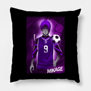 Attack of Silhouette Chameleon Mikage Pillow