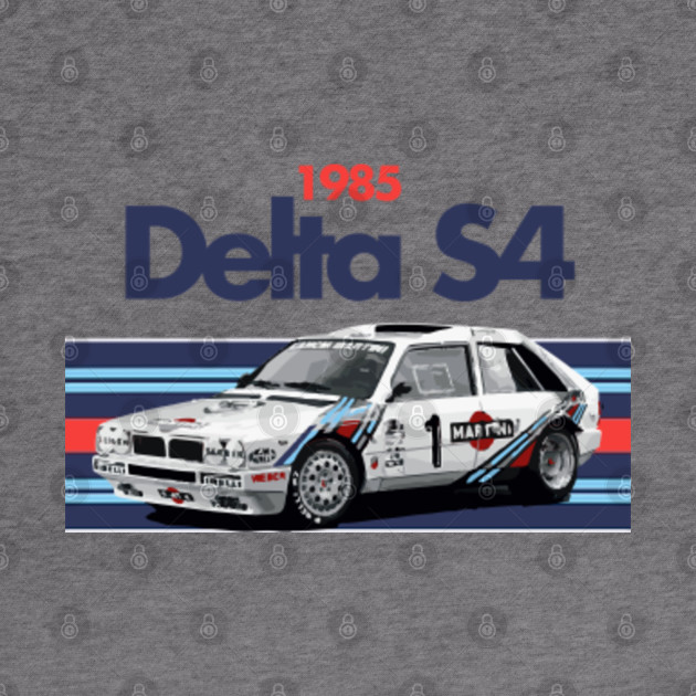 1985 Lancia Delta S4 Martini Racing Rally Car Lancia Rally Hoodie Teepublic