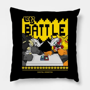 digimon lets battle Pillow