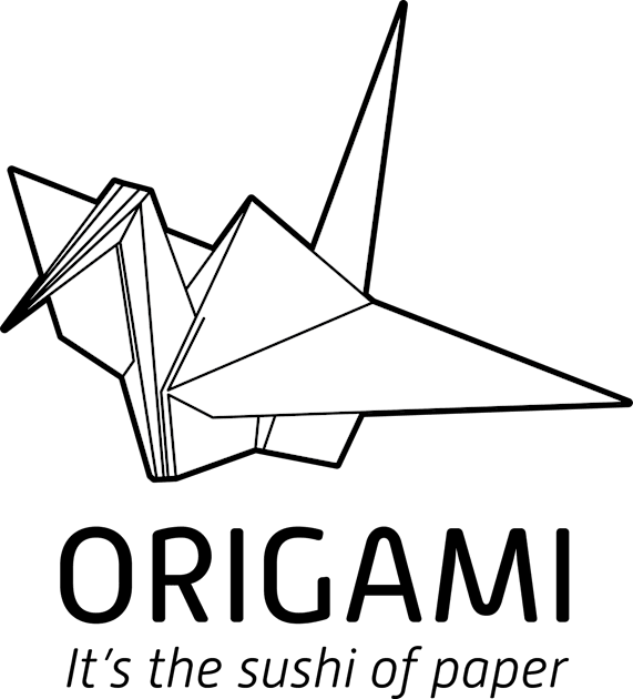 Origami - It's the Sushi of Paper Kids T-Shirt by moerayme