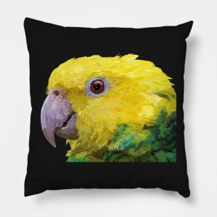 Yellow Head Amazon Pillow