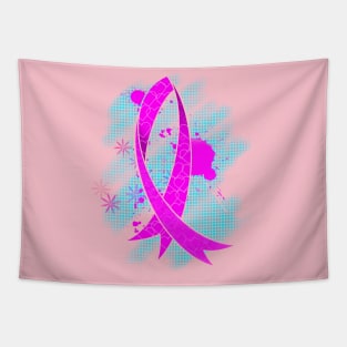 Breast cancer awareness for Elizabeth Tapestry