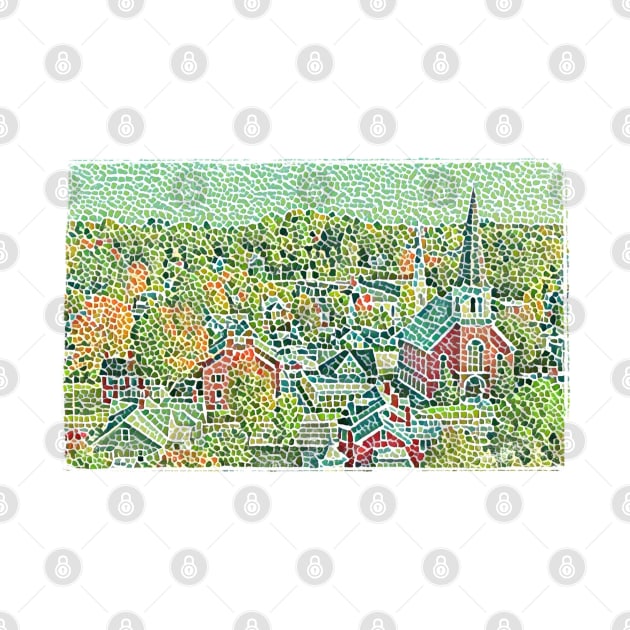 Spring in Stars Hollow - Mosaic by Fenay-Designs