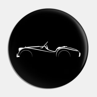 Triumph TR2 Silhouette Pin