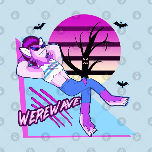 Cool/Chill Werewolf - Werewave by VixenwithStripes