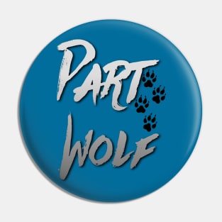 Part Wolf Pin