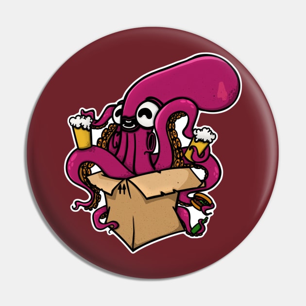 Box octopus party Pin by manuvila