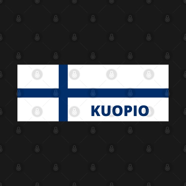 Kuopio City in Finnish Flag by aybe7elf