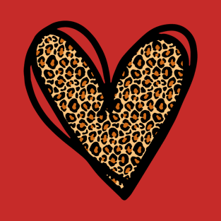 Leopard valentine T-Shirt