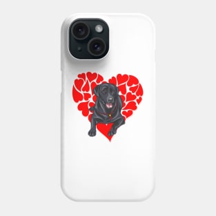 Labrador Queen of Hearts! Especially for Labrador Retriever owners! Phone Case