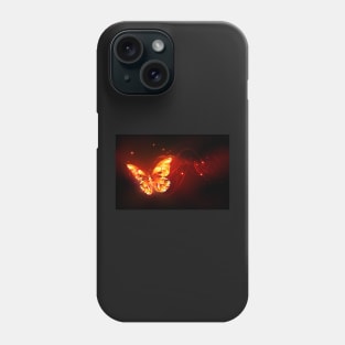 Flying Fire Butterfly Phone Case