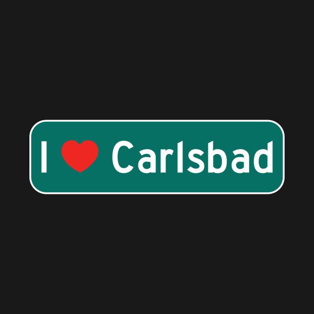 Discover I Love Carlsbad! - Carlsbad - T-Shirt