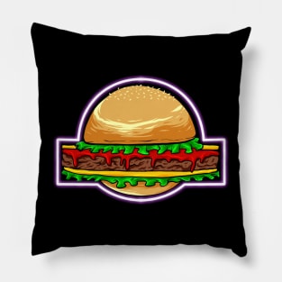 burger park Pillow