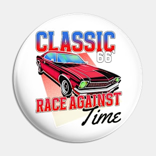 Classic Car Lover Pin