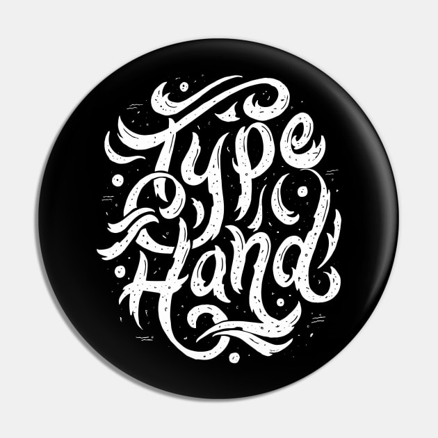 Wave Typehand Pin by typehandsupply