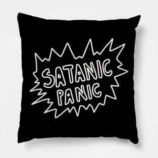 Satanic panic Pillow