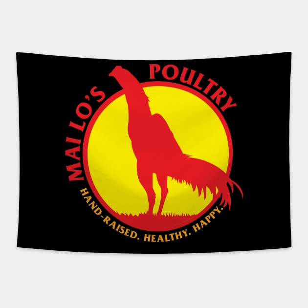 Mai Lo's Poultry Tapestry by Culture Clash Creative