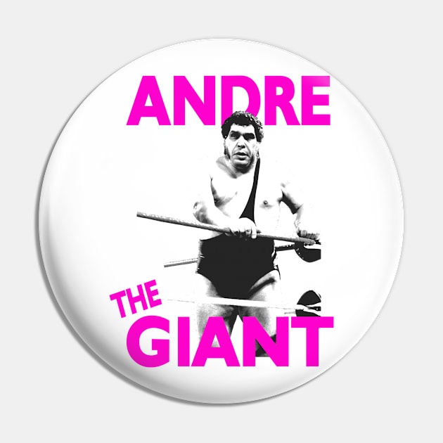 Andre the Giant Pin by PentaGonzo