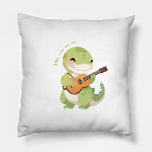 Uke Can Do It Pillow