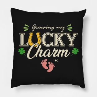 Growing My Lucky Charm Pillow