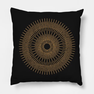 GOLDEN SUN RAYS Pillow