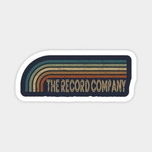 The Record Company Retro Stripes Magnet