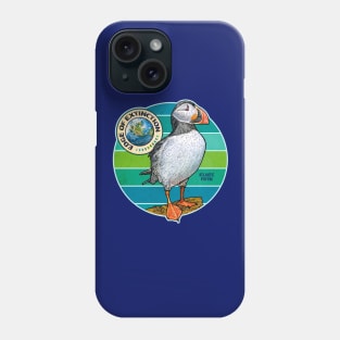 EDGE OF EXTINCTION Atlantic Puffin Phone Case