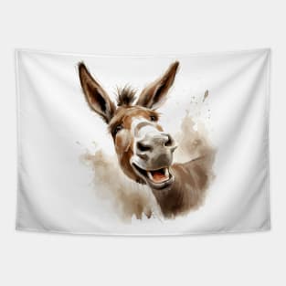 Happy Donkey Tapestry