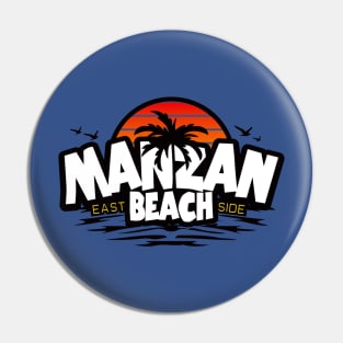 Manzanilla Beach Pin