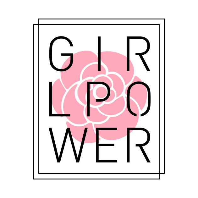 Girl Power - III - Classy, Minimal, Stylish Feminist Typography by StudioGrafiikka