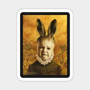 Baby Mutant Bunny Magnet