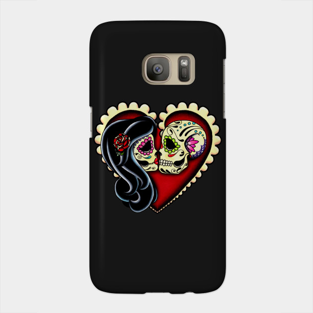Dia de Los Muertos Couple of Skeleton Lovers iPhone 11 case Dia de Los Muertos Couple of Skeleton Lovers iPhone 11 case