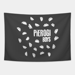 Pierogi Boys White Tapestry