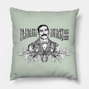 Farmer Burns (White) Pillow