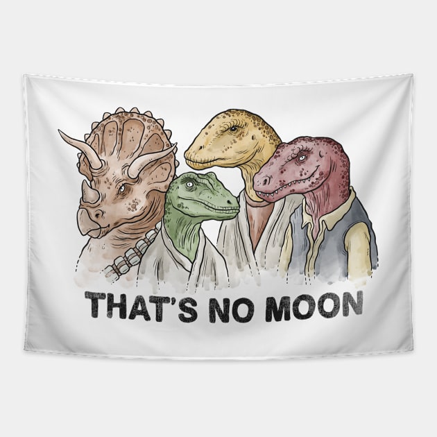 That's No Moon Tapestry by salihgonenli