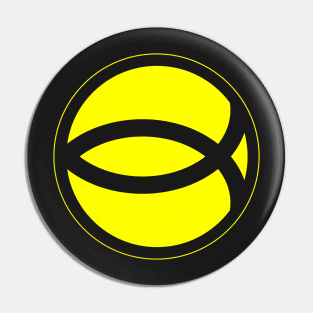 The Yellow Ichthys v2 Pin