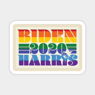 LBGTQIA For Biden Harris 2020 Magnet