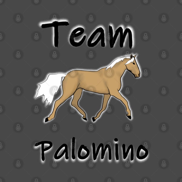 Team Palomino Horse by RedHeadAmazona