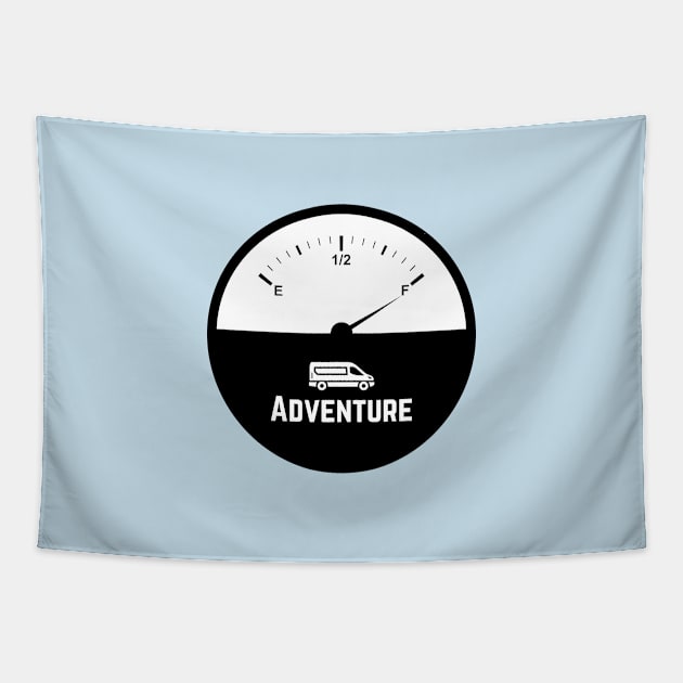 Adventure Gauge Tapestry by Van Life Garb