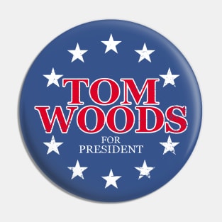 Tom Woods for President Pin